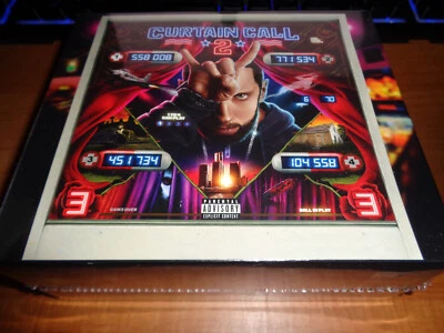 NEW Eminem Curtain Call 2 CD Box Set Size X-Large "Horns" T-Shirt  - Image 1 of 3