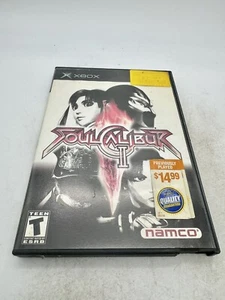 Soul Calibur II (Microsoft Xbox, 2003) No Manual Tested - Picture 1 of 5