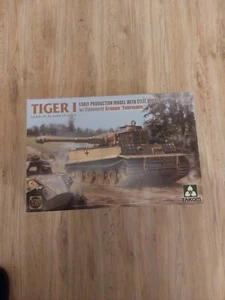 Takom Tiger 1 Gruppe "Fehrmann" und Michael Wittmann Figur 1:16 als Bausatz - Bild 1 von 2