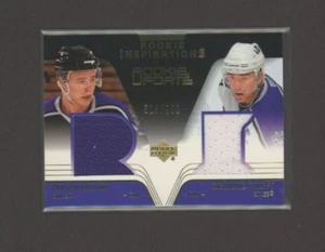 2003-04 Upper Deck Rookie Update Jerseys #157 Dustin Brown RC/Zigmund Palffy/999 - Picture 1 of 1