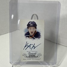 2008-09 Upper Deck Champ's Mini Signatures #CS-KO Kyle Okposo Rookie Year Auto
