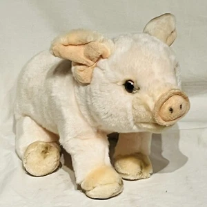 Ganz Webkinz Pig Plush Signature WKS1012 Stuffed Animal No code 12” Pink Piggy - Picture 1 of 7