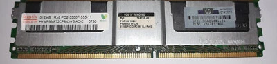 Hynix HYMP564F72CP8N3-Y5 AC-C 512MB DDR2 PC2-5300F - Image 1 of 4