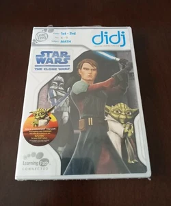 Leap Frog Didj Gaming System Star Wars The Clone Wars 1st-3rd Age:6-9 Math New - Picture 1 of 4