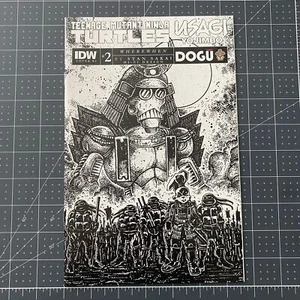 TMNT Usagi Yojimbo Wherwhen #2 Eastman 1:100 Sketch Variant - Bild 1 von 2