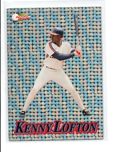 1994 Pacific Silver Prisms Circular #17 Kenny Lofton