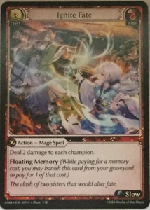 Juego de cartas coleccionables Grand Archive - Ignite Fate - Mortal Ambition - Imagen 1 de 1