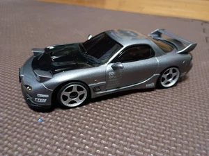 Kyosho Mini-Z Mazda RX-7 Silver RC Car Body Modified with Plastic Parts Urethane - Picture 1 of 5