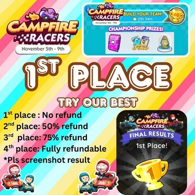 Monopoly go tycoon racers - Campfire Racer Partner Event (Read Description)