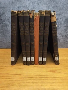 GREAT MEN AND FAMOUS WOMEN Complete 8-Volume Set. 1894. - Picture 1 of 13