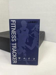 Livikey ID152 Slim Multifunktionaler Fitness Tracker Monitor - Schwarz - Neu - Bild 1 von 1