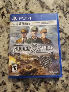 Sudden Strike 4 Edición Limitada Día Uno (PS4) - Juego de Estrategia PlayStation 4 - Imagen 1 de 6