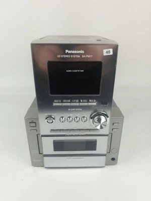 Panasonic SA-PM17 5-CD Changer Radio/Cassette Player Vintage - Image 1 of 4