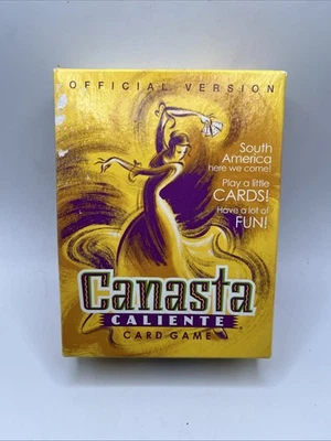2001 CANSTA CALIENTE CARD GAME PARKER BROTHERS OFFICIAL VERSION SEALED CARDS - Image 1 of 4