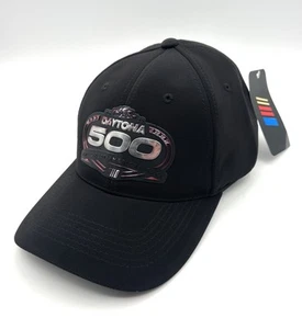 2022 Daytona 500 THE GREAT AMERICAN RACE!! Hat Cap Nascar Car Race BLACK! NEW! - Picture 1 of 8