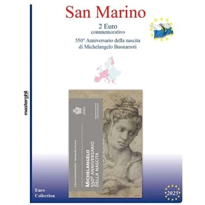 1 busta Masterphil folder San Marino 2025 550° Anniversario della nascita di Mi - Imagen 1 de 1