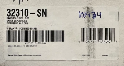 Kohler 32310-SN Invigoration Series Square Steam Head - Polished Nickel - Image 1 of 2