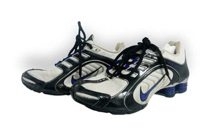 Nike Mujer Shox Navina 356918 150 Blanco Concord Púrpura Negro Talla 7.5 - Imagen 1 de 13