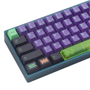 PBT Keycaps,135 Keys Mecha Dye Sublimation Cherry Profile Keycaps with 7U Cle... - Picture 1 of 8