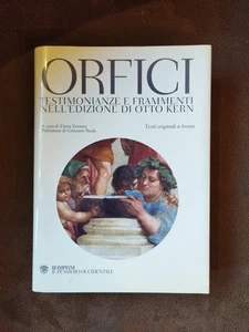 ORFICI. TESTIMONIANZE E FRAMMENTI NELL'EDIZIONE DI OTTO KERN. - Foto 1 di 2