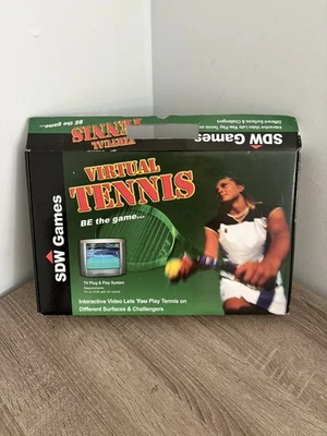 Antigo sistema de jogo de tênis virtual TV por SDW vintage RETRO DIGITAL NOB - Imagem 1 de 4