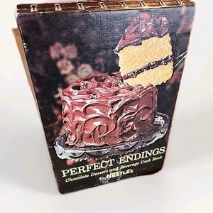 Vintage 1962 Perfect Endings: Chocolate Dessert and Beverage Cook Book Nestle - Picture 1 of 14