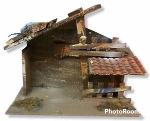 95601 Pastorello Presepe - Grotta in legno - Imagen 1 de 6
