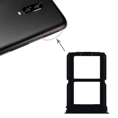 Vassoio per ONEPLUS 6T A6010 A6013 alloggio slot scheda Sim 1 + VANO SIM2 - Immagine 1 di 4