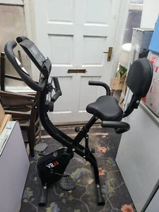 Exercise Bike,Fitness,Bluetooth,Smart Folding, Kinomap,Smartphone App,Magnetic - Picture 1 of 12