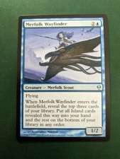 Magic the Gathering MTG Merfolk Wayfinder Zendikar  NM