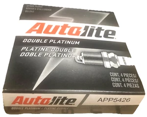 Autolite APP5426 Double Platinum Spark Plugs (4 Pack) - Foto 1 di 4