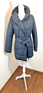 Massimo Women's Black Size M Long Puffer Jacket - Picture 1 of 8