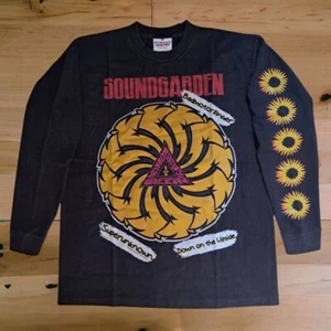 Soundgarden vintage t shirt Long Sleeve Black Faded cotton Reprint size XL 004 - Picture 1 of 23