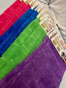 15 Pack Microfiber Cleaning Towels 12x16 - New Multicolor Medium Size - Picture 1 of 4