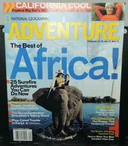 National Geographic ~ ADVENTURE magazine - SEPTEMBER 2005 issue - Picture 1 of 4