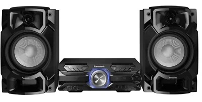 Panasonic SC-AKX520E-K Megasound Hi-Fi System 650W Bluetooth CD USB FM Player - Image 1 of 3