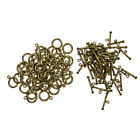 50 Sets Stylish Copper OT Toggle Clasps Fit Necklace Bracelet DIY Clasps
