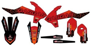 2021-2023 MC 85 INFERNO Red Senge Graphics Kit Compatible with GASGAS - Bild 1 von 10