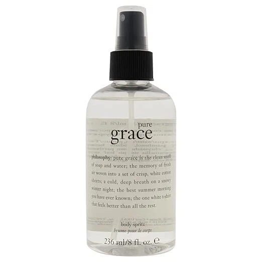 PHILOSOPHY PURE GRACE BODY SPRITZ 8 OZ NOVO Descontinuado - Imagem 1 de 1