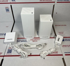 Linksys Velop WHW03 v2 (AC 2200) +WHW01 (AC1300) Mesh WiFi Router -NEXT DAY SHIP - Picture 1 of 8