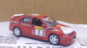 EDICOLA Rally 1:43 Mitsubishi Lancet Evo VI #1 Rallye Montecarlo 1999 die-cast - Foto 1 di 8
