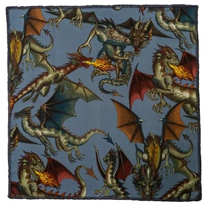 Dragon Bandana Headband Womens Mens wrist wrap head band 100% cotton - Picture 1 of 2