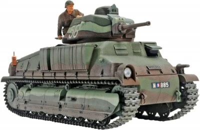 TAMIYA 1/35 miniatura militare n.344 FRENCH MEDIUM TANK SOMUA S35 35344 JAPAN81 - Immagine 1 di 4