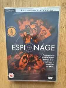 Espionage : The Complete TV Plays Series : 6 DVD Boxed Set - Network RARE! - Foto 1 di 2