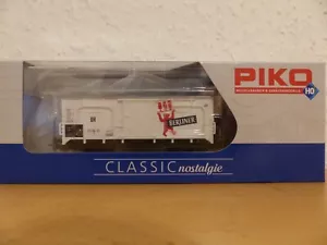 PIKO H0 58925 vagón de mercancías cubierto G02 "Berliner Pilsner", Ep III AC #NUEVO# - Imagen 1 de 2