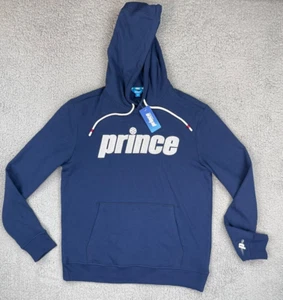 Sudadera con Capucha Prince Pickleball Para Hombre Mediana Azul Pullover Logo Bolsillos Nueva con Etiquetas - Imagen 1 de 21