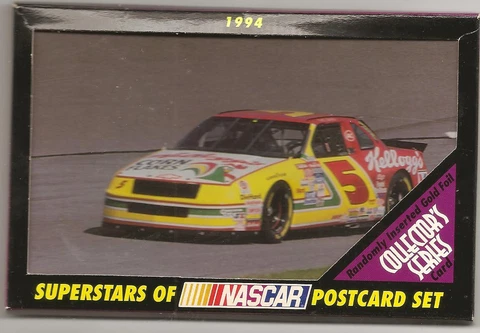 Superstars of Nascar 1994 postcard set Terry Labonte Cover