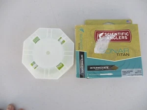 SCIENTIFIC ANGLERS Sonar Titan Intermedio Affondamento Fly Line WF-8-1 #104470 NOS - Foto 1 di 3