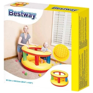 Bestway Centre De Jeu Gonflable Baby 112x63.5 cm enfant interieur exterieur - Picture 1 of 4