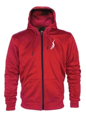 红色蓝色黑色黄色 Blazen Spirit 男女通用高摩托车连帽夹克骑行  — 第 1/4 张图片